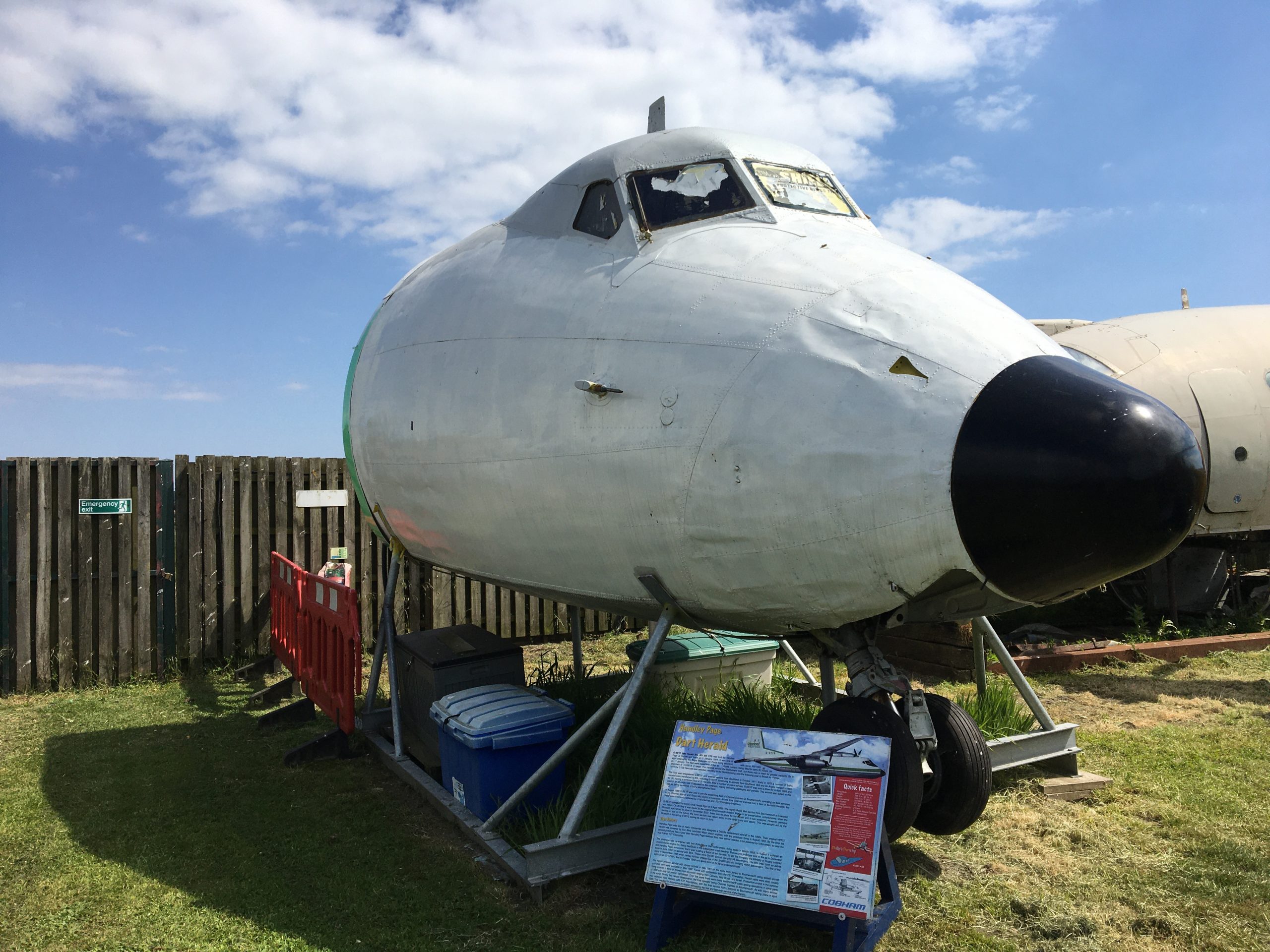 Handley Page Herald – Bournemouth Aviation Museum – Hurn